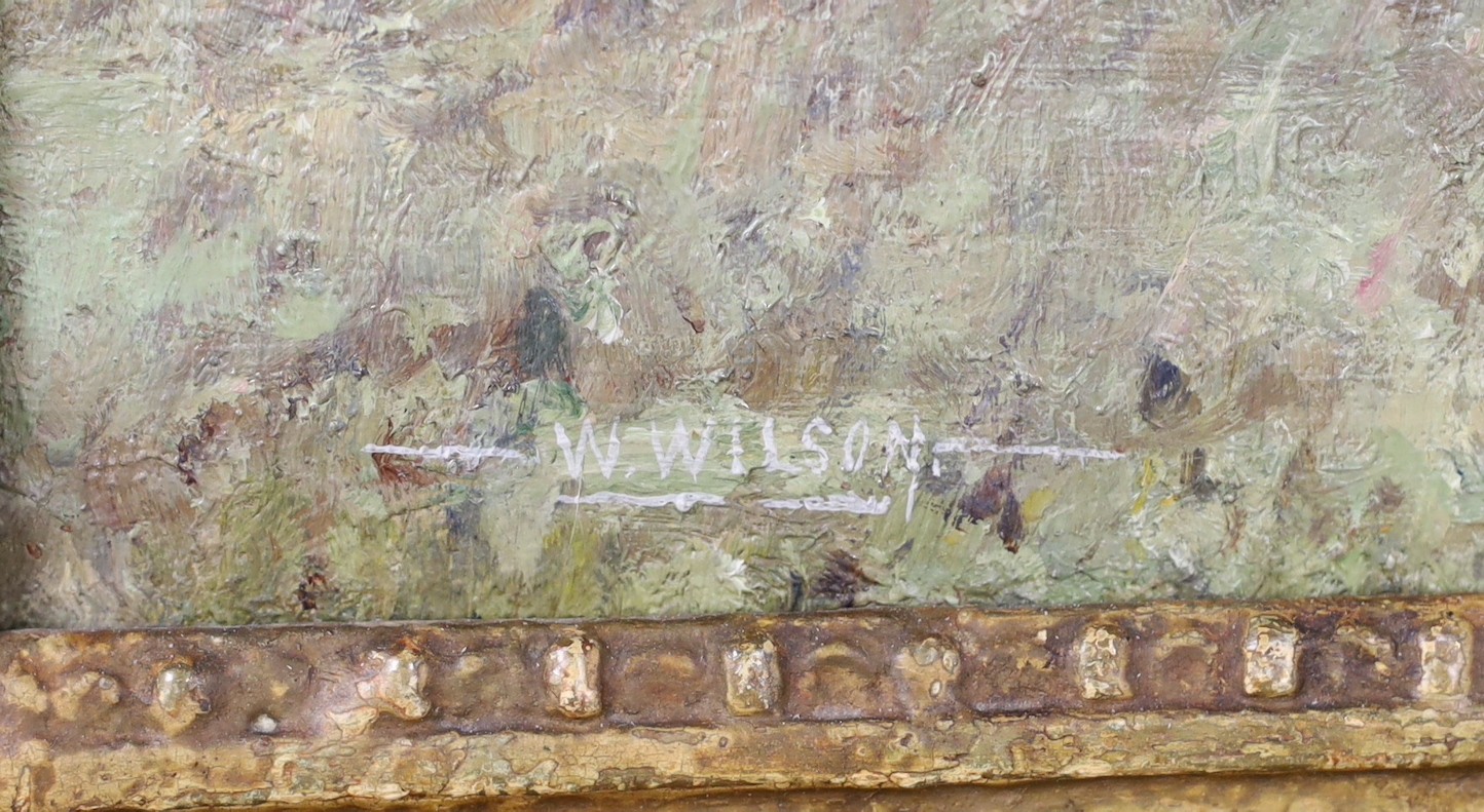 W. Wilson (c.1900), oil on canvas, 'Ben Cruachan', signed, 50 x 60cm